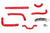 HPS Red Silicone Radiator Hose Kit 2011 Kawasaki KX250F 57-1241-RED