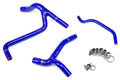 HPS Blue Silicone Radiator Hose Kit 2009 Kawasaki KX450F 57-1243-BLUE