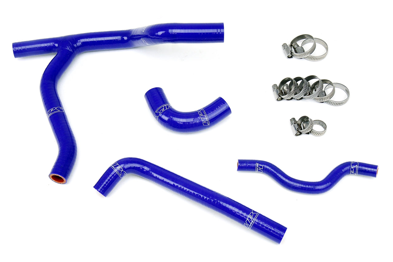 HPS Blue Silicone Radiator Hose Kit 2006-2008 Kawasaki KX250F 57-1245-BLUE
