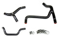 HPS Black Silicone Radiator Hose Kit 2010-2012 Kawasaki KX450F 57-1246-BLK