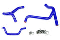 HPS Blue Silicone Radiator Hose Kit 2010-2012 Kawasaki KX450F 57-1246-BLUE