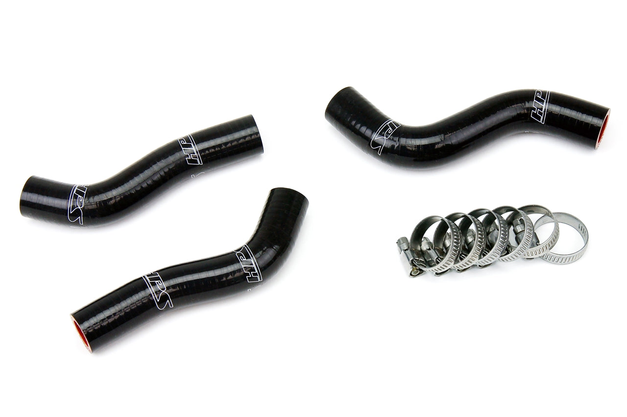HPS Black Reinforced Silicone Radiator Hose Kit Coolant KTM 07-10 250SXF 57-1248-BLK