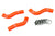 HPS Orange Silicone Radiator Hose Kit 2007-2010 KTM 250SXF 57-1248-ORG