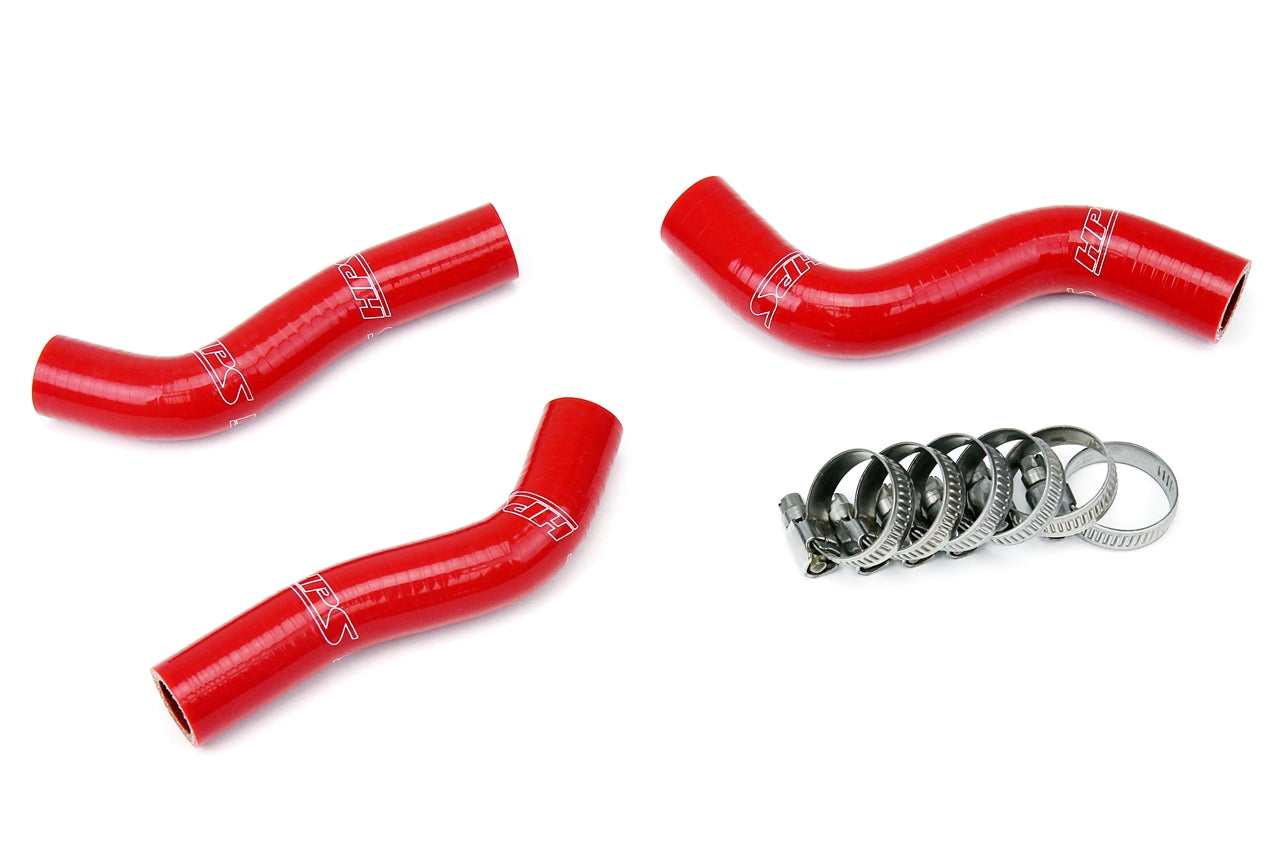 HPS Red Reinforced Silicone Radiator Hose Kit Coolant KTM 07-10 250SXF 57-1248-RED
