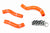 HPS Orange Silicone Radiator Hose Kit 2011-2012 KTM 250SXF 57-1249-ORG