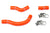 HPS Orange Silicone Radiator Hose Kit 2007-2010 KTM 450SXF 57-1250-ORG