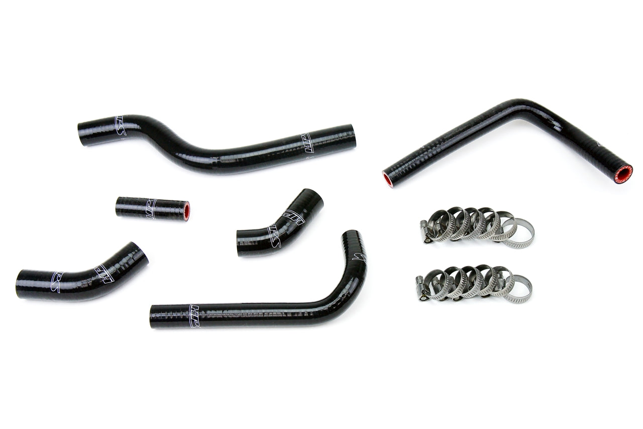 HPS Black Reinforced Silicone Radiator Hose Kit Coolant Suzuki 04-06 RMZ250 57-1252-BLK