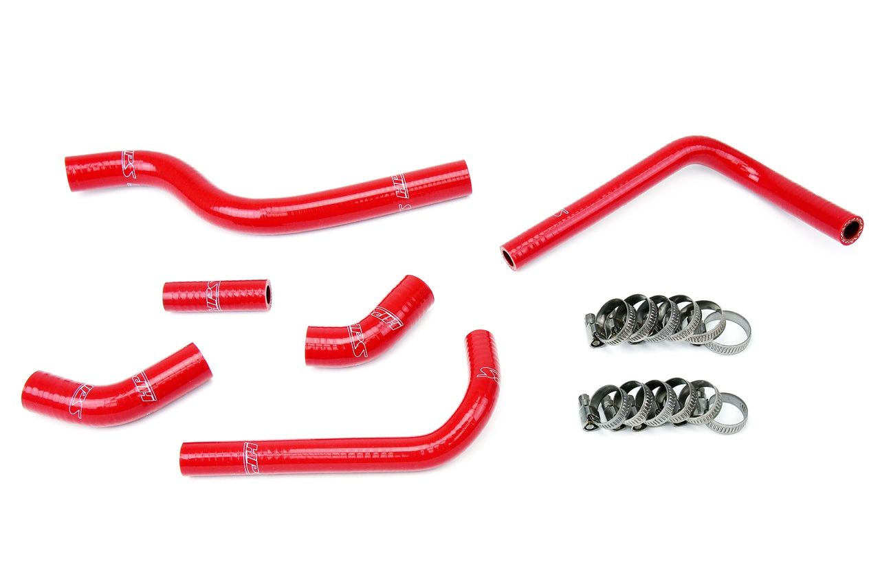 HPS Red Reinforced Silicone Radiator Hose Kit Coolant Suzuki 04-06 RMZ250 57-1252-RED