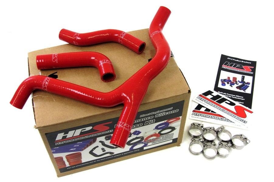 HPS Red Reinforced Silicone Radiator Hose Kit Coolant Suzuki 07-09 RMZ250 57-1254-RED