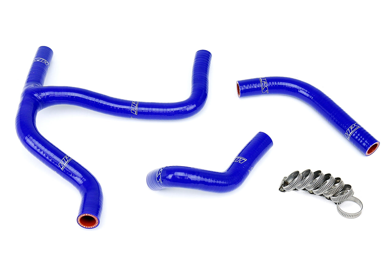 HPS Blue Reinforced Silicone Radiator Hose Kit Coolant Suzuki 08-14 RMZ450 57-1255-BLUE