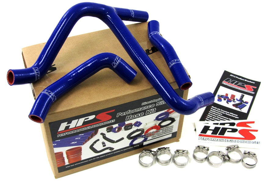HPS Blue Reinforced Silicone Radiator Hose Kit Coolant Suzuki 10-11 RMZ250 57-1256-BLUE