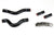 HPS Black Silicone Radiator Hose Kit 2001-2011 Suzuki RM250 57-1257-BLK