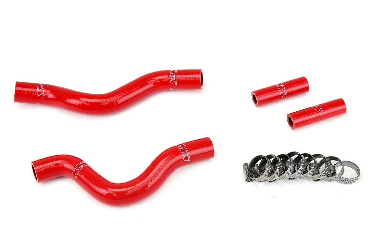HPS Red Reinforced Silicone Radiator Hose Kit Coolant Suzuki 01-11 RM250 57-1257-RED
