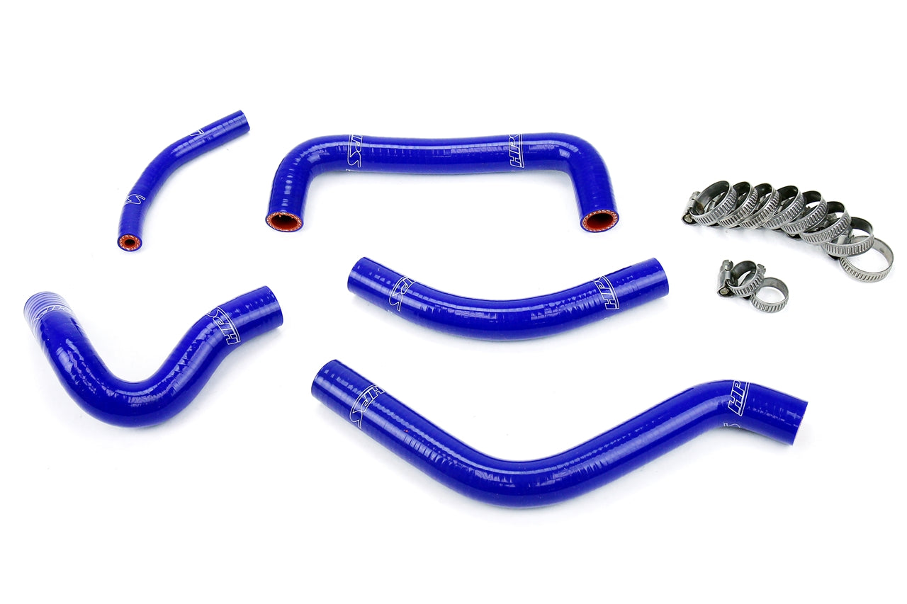 HPS Blue Reinforced Silicone Radiator Hose Kit Coolant Suzuki 04-05 RMZ450 57-1258-BLUE