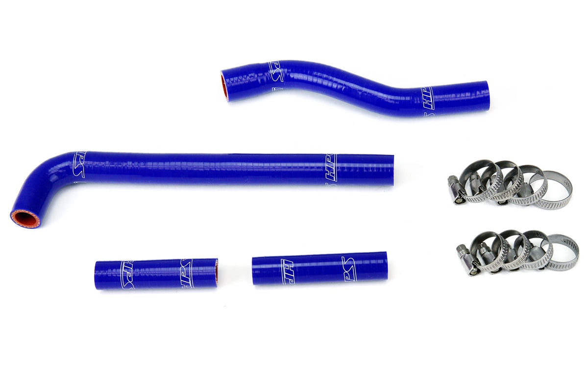 HPS Blue Reinforced Silicone Radiator Hose Kit Coolant Yamaha 01-06 WR250F 57-1259-BLUE