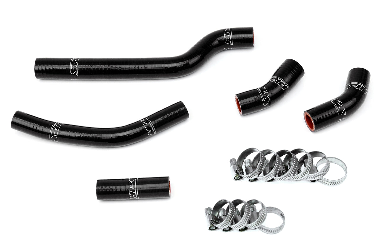 HPS Black Reinforced Silicone Radiator Hose Kit Coolant Yamaha 06-06 YZ250F 57-1260-BLK