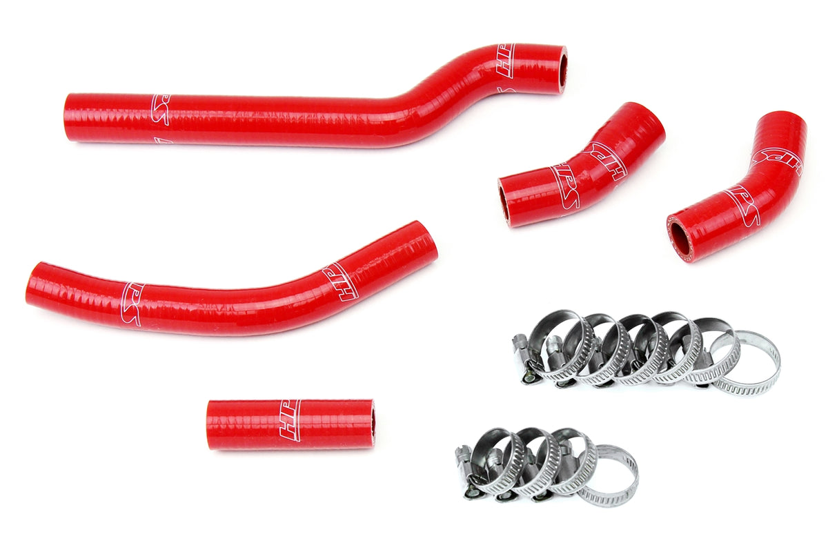 HPS Red Reinforced Silicone Radiator Hose Kit Coolant Yamaha 06-06 YZ250F 57-1260-RED