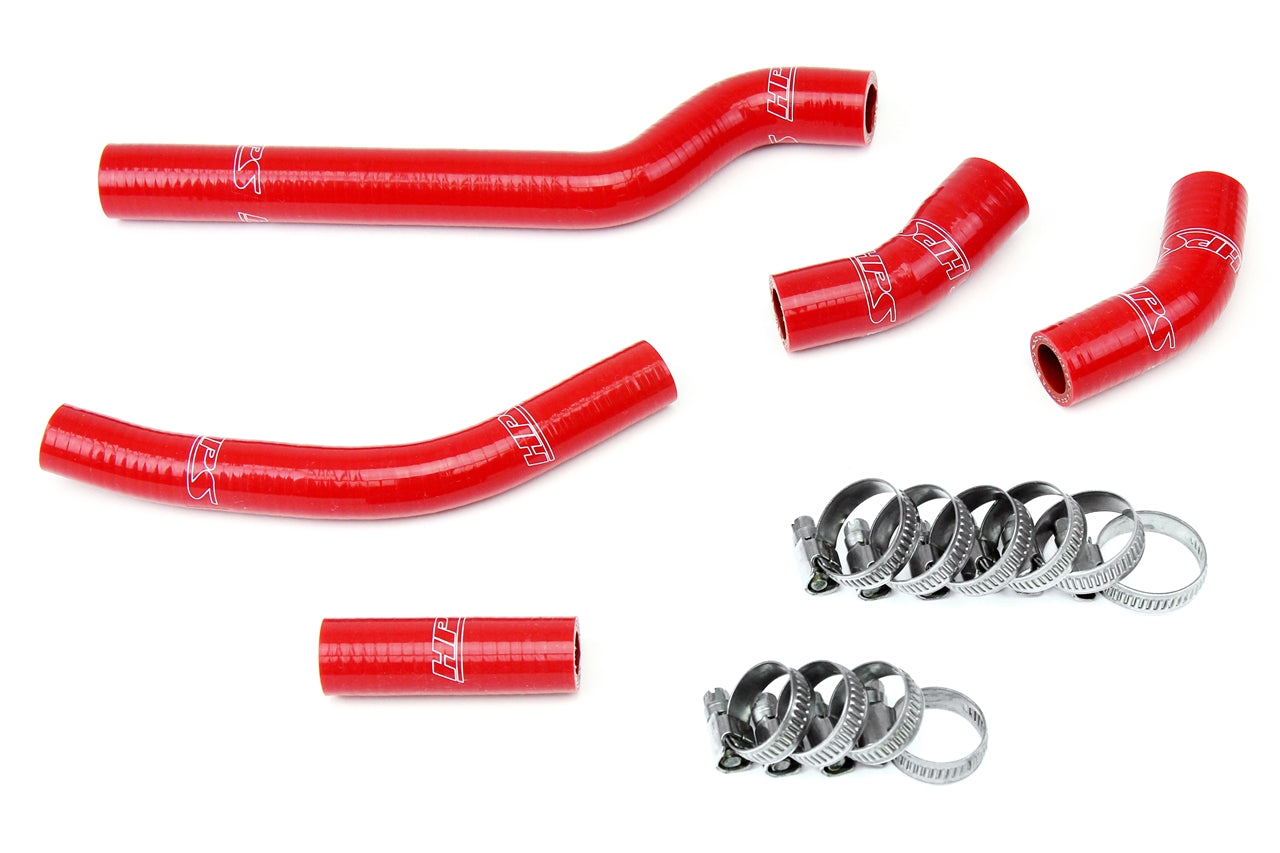 HPS Red Reinforced Silicone Radiator Hose Kit Coolant Yamaha 07-09 WR250F 57-1260-RED