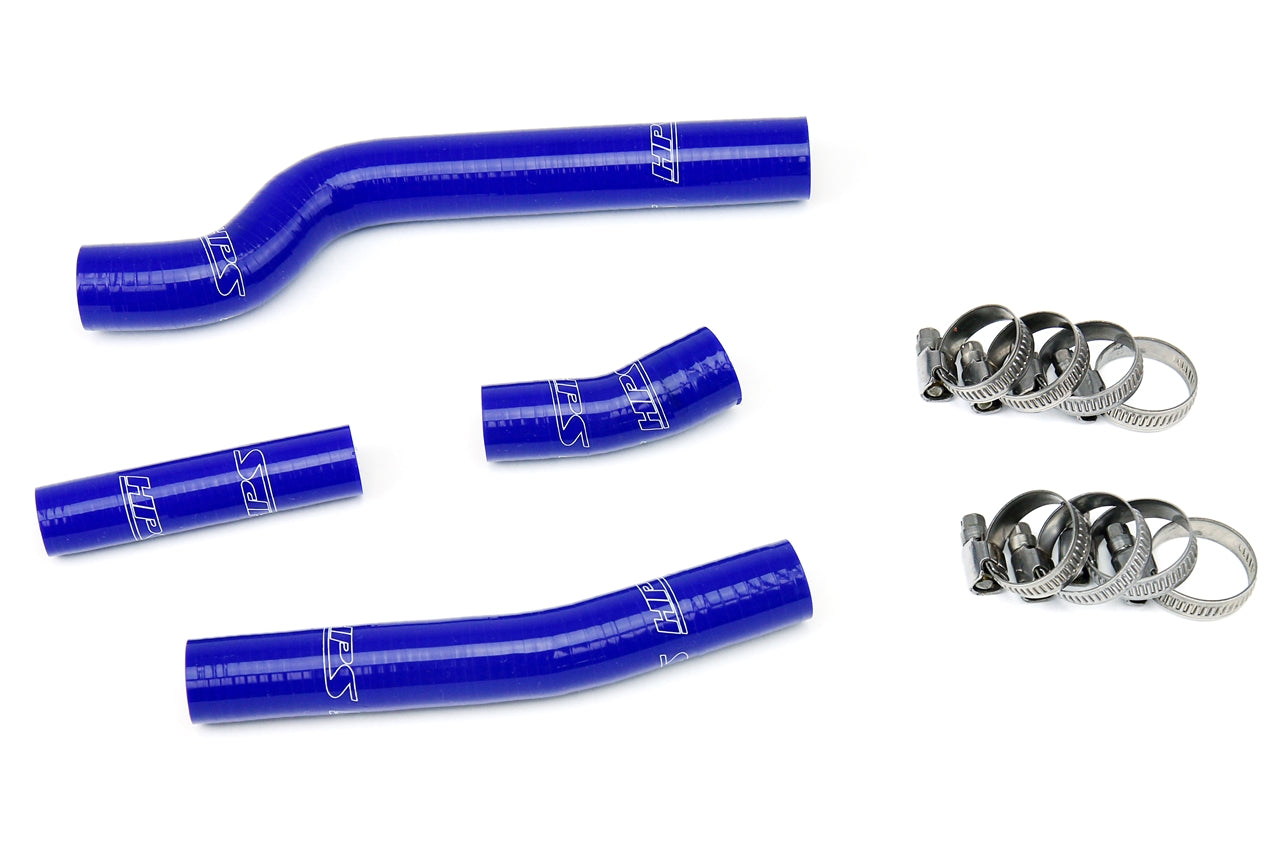 HPS Blue Reinforced Silicone Radiator Hose Kit Coolant Yamaha 03-05 YZ450F 57-1262-BLUE