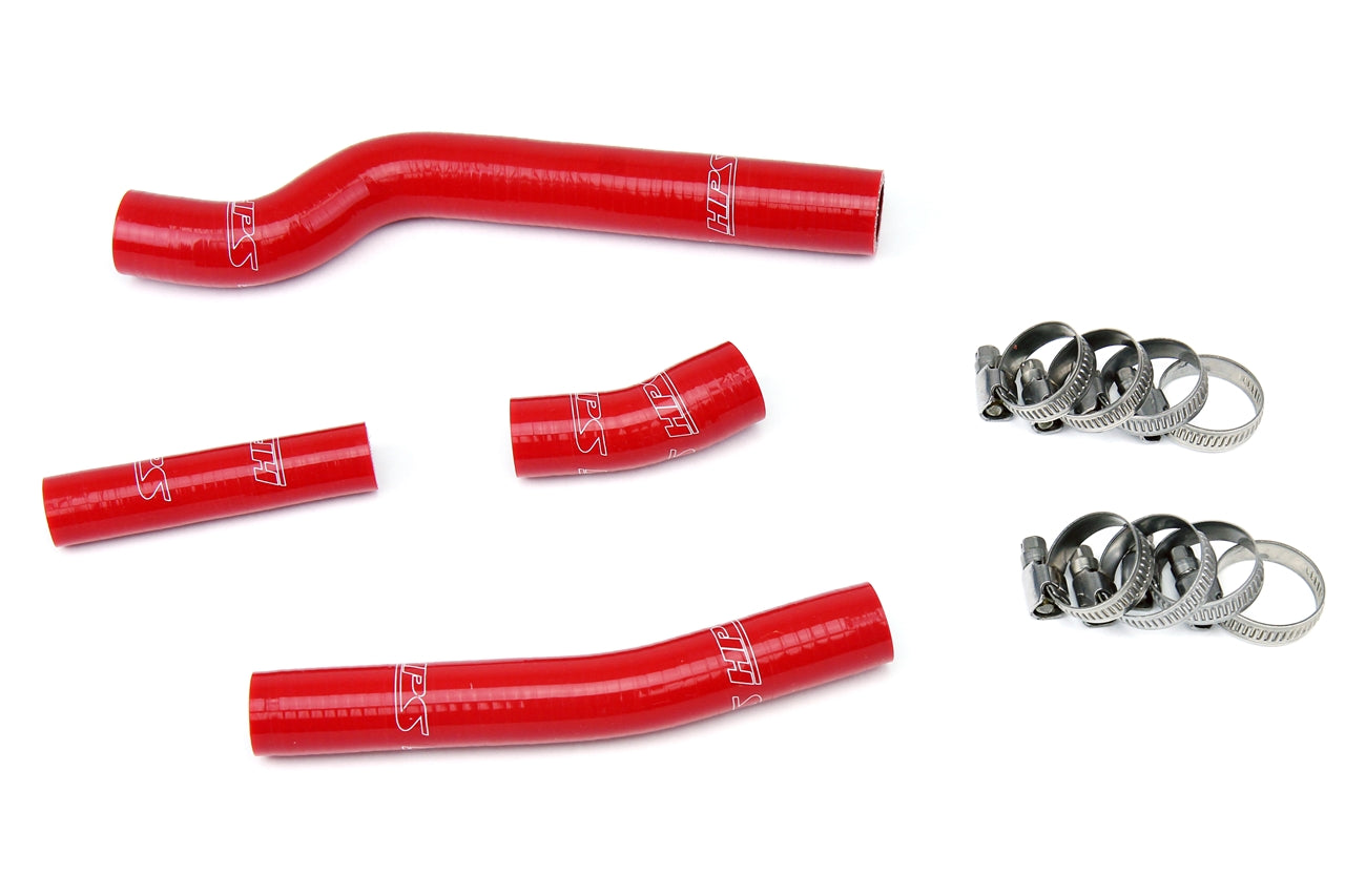 HPS Red Reinforced Silicone Radiator Hose Kit Coolant Yamaha 03-05 YZ450F 57-1262-RED