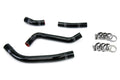HPS Black Reinforced Silicone Radiator Hose Kit Coolant Yamaha 10-12 YZ450F 57-1263-BLK