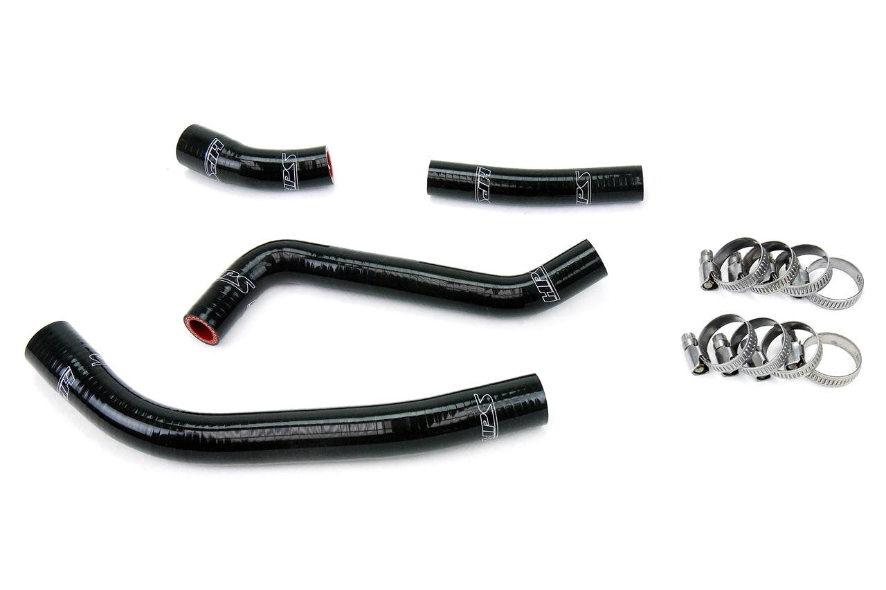 HPS Black Reinforced Silicone Radiator Hose Kit Coolant Yamaha 10-12 YZ450F 57-1263-BLK