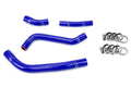 HPS Blue Reinforced Silicone Radiator Hose Kit Coolant Yamaha 10-12 YZ450F 57-1263-BLUE