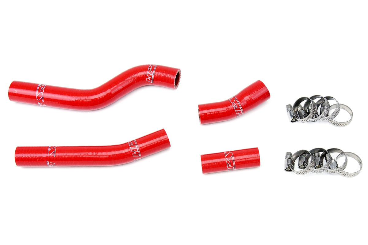 HPS Red Reinforced Silicone Radiator Hose Kit Coolant Yamaha 07-09 WR450F 57-1264-RED