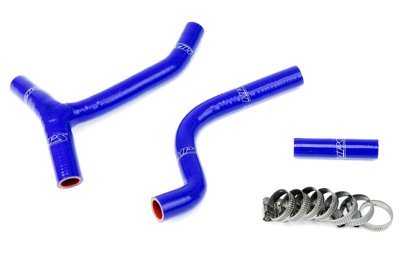 HPS Blue Reinforced Silicone Radiator Hose Kit Coolant Yamaha 10-11 YZ250F 57-1265-BLUE
