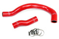 HPS Red Reinforced Silicone Radiator Hose Kit Coolant Lexus 01-05 IS300 I6 3.0L 57-1266-RED