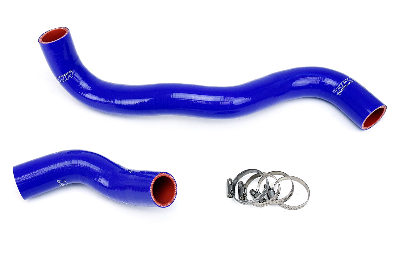 HPS Blue Reinforced Silicone Radiator Hose Kit Coolant, 06-13 Lexus IS350 3.5L V6, 57-1267-BLUE