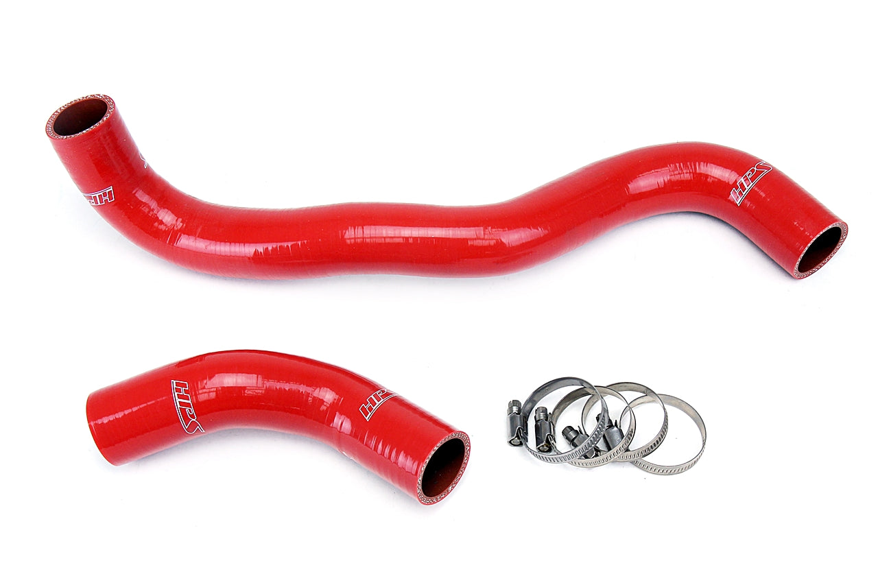 HPS Red Silicone Lower Upper Radiator Hose Kit Coolant, 06-13 Lexus IS250 2.5L V6, 57-1267-RED