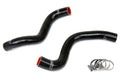 HPS Black Reinforced Silicone Radiator Hose Kit Coolant Lexus 11-13 CT200h 57-1269-BLK