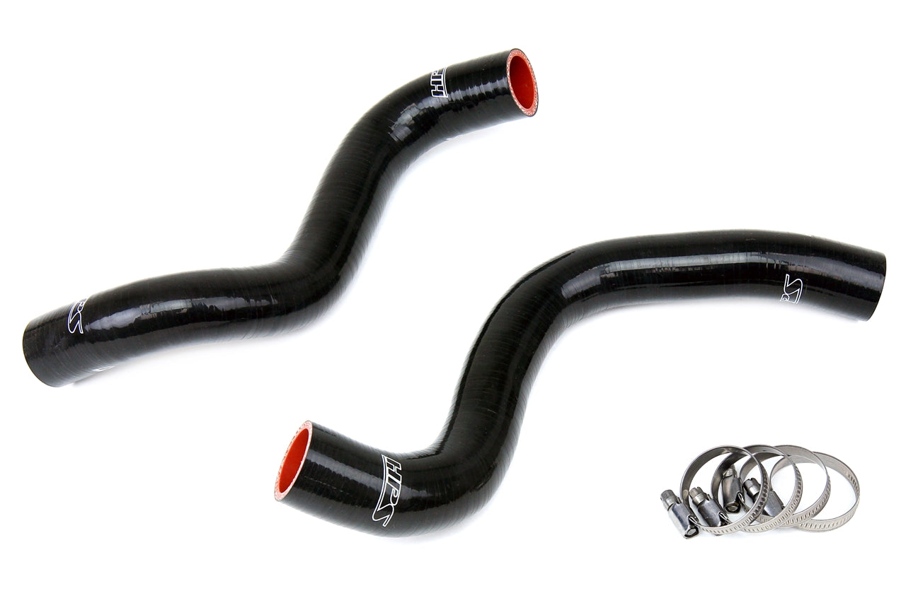 HPS Black Reinforced Silicone Radiator Hose Kit Coolant Lexus 11-13 CT200h 57-1269-BLK