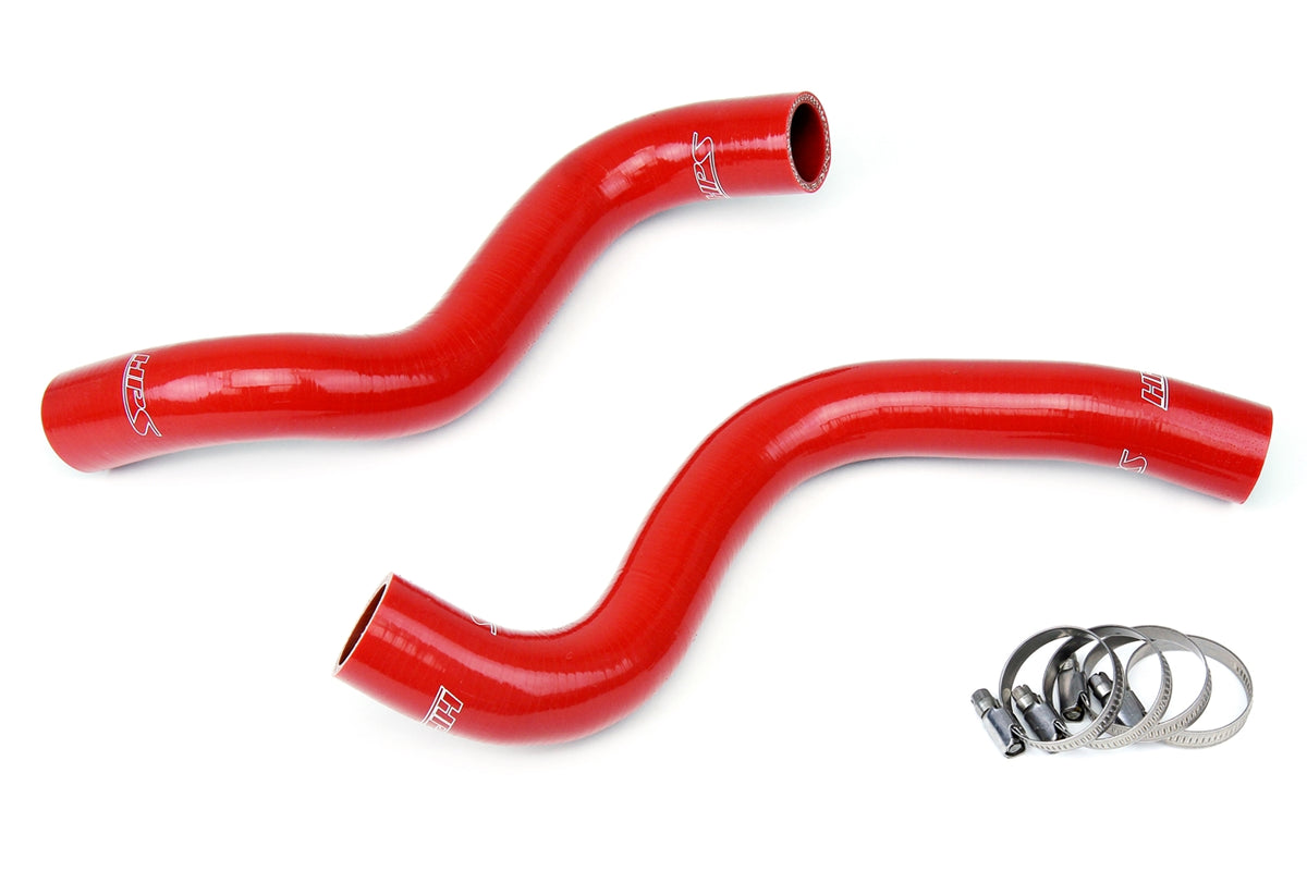 HPS Red Reinforced Silicone Radiator Hose Kit Coolant Lexus 11-13 CT200h 57-1269-RED
