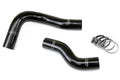 HPS Black Reinforced Silicone Radiator Hose Kit Coolant Lexus 07-11 GS460 V8 4.6L 57-1270-BLK
