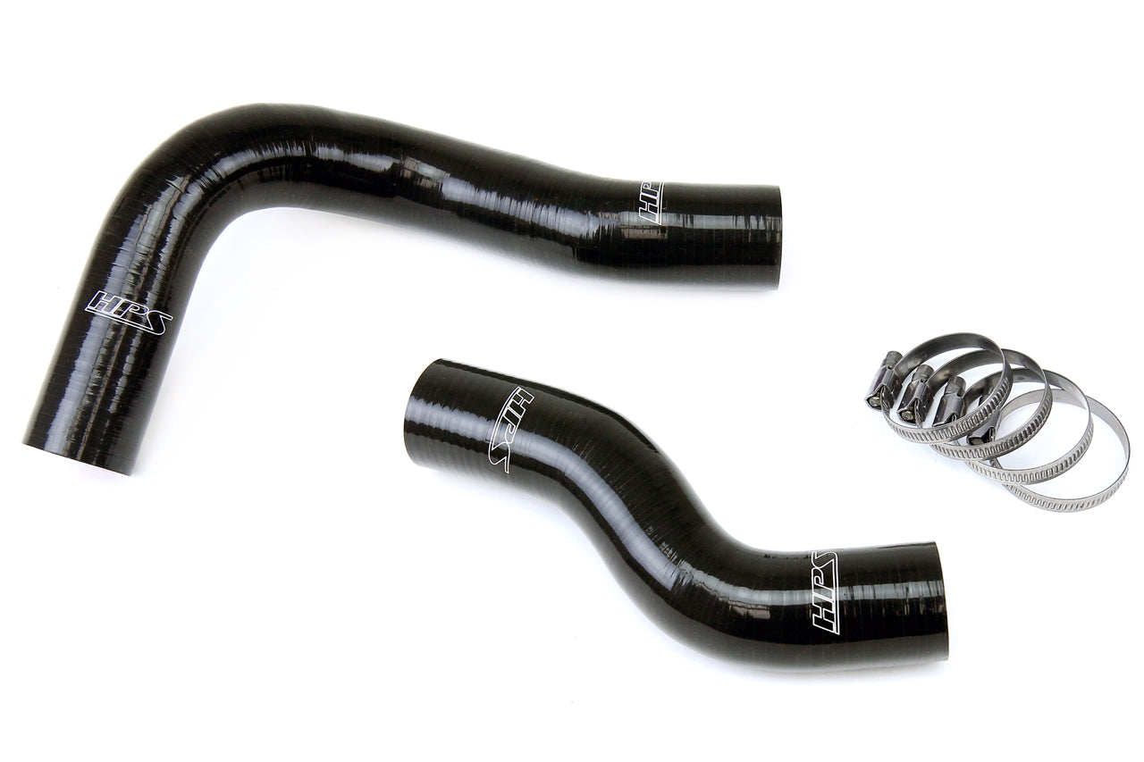 HPS Black Reinforced Silicone Radiator Hose Kit Coolant Lexus 07-11 GS460 V8 4.6L 57-1270-BLK