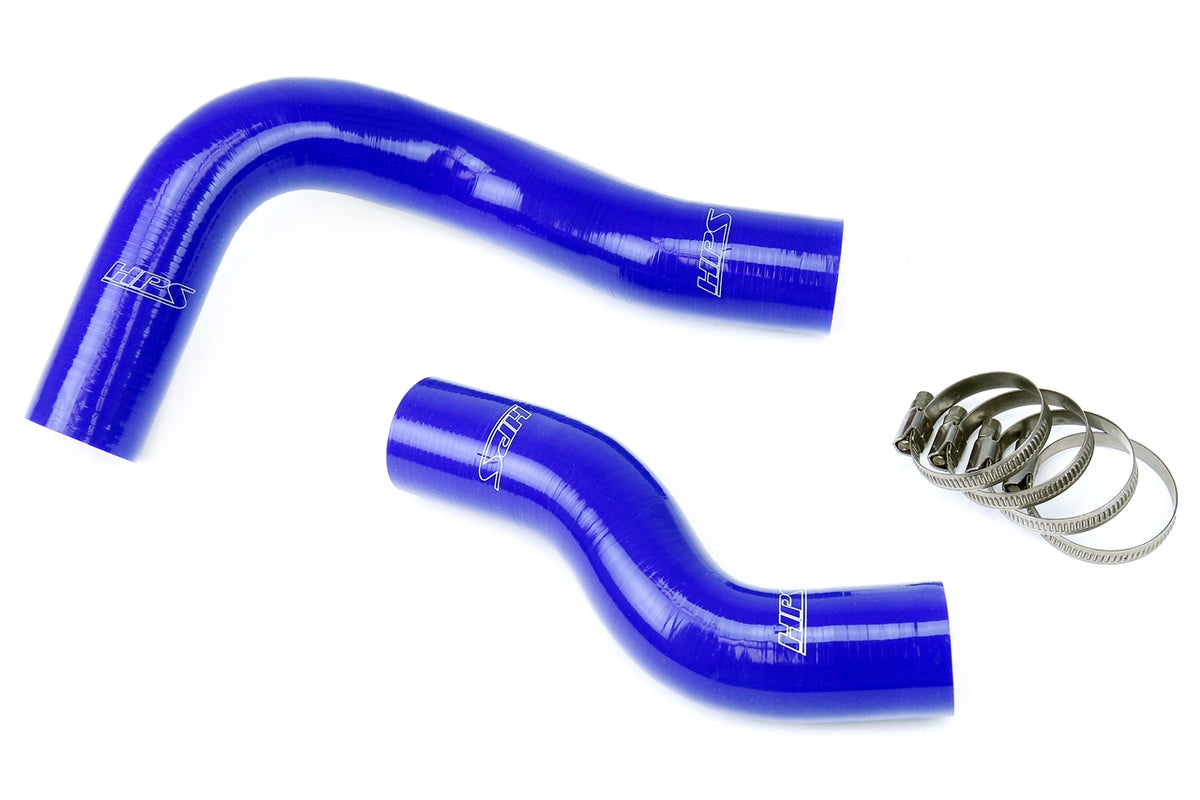 HPS Blue Reinforced Silicone Radiator Hose Kit Coolant Lexus 08-13 ISF V8 5.0L 57-1270-BLUE