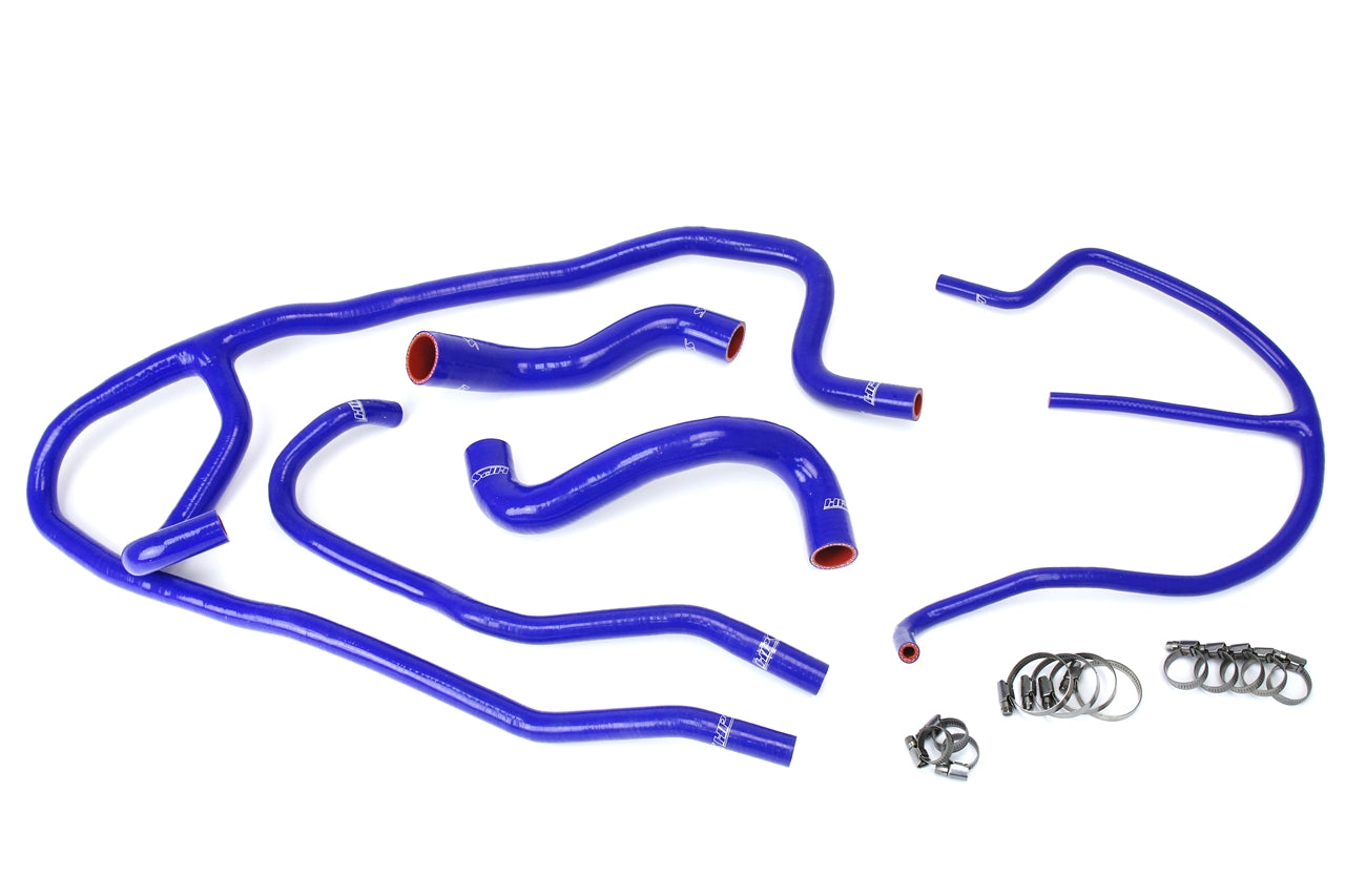 HPS Reinforced Blue Silicone Radiator + Heater Hose Kit Coolant Chevy 09-13 Corvette Z06 LS7 7.0L V8 57-1276-BLUE