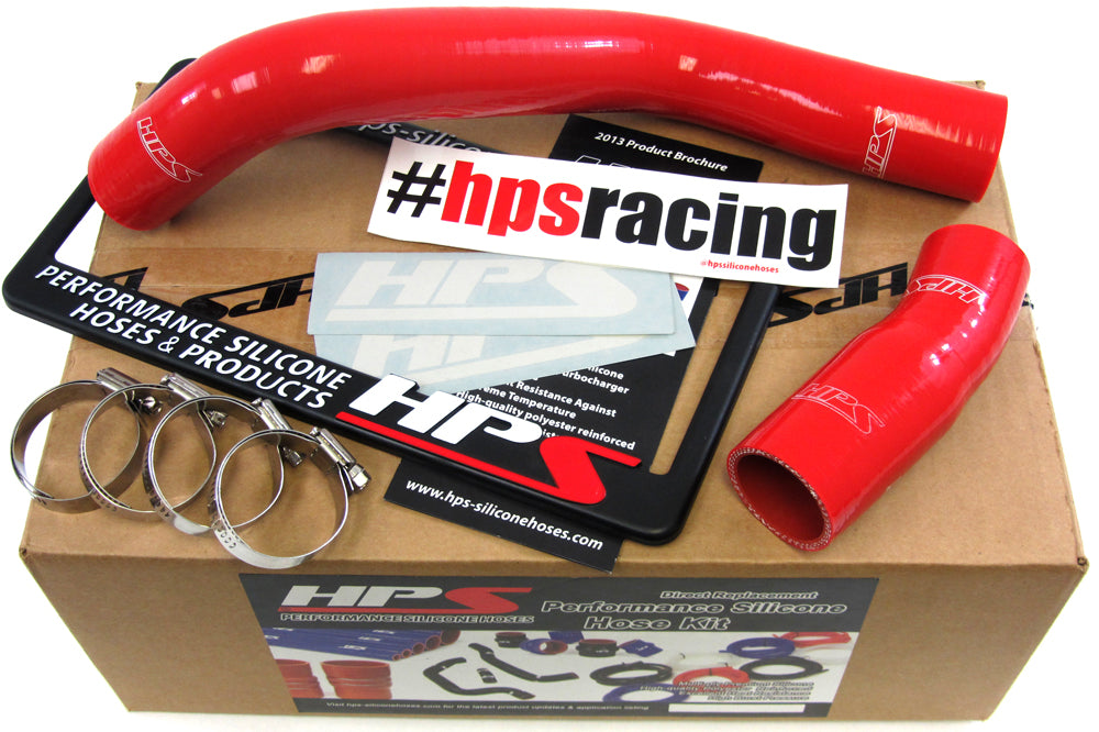 HPS Red Reinforced Silicone Radiator Hose Kit Coolant Ford 96-01 Mustang SVT Cobra 4.6L V8 57-1279-RED