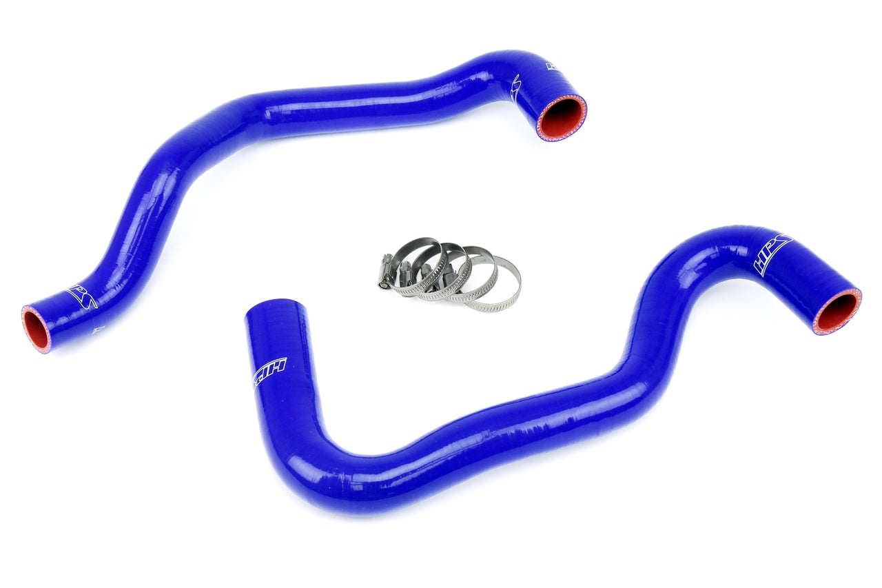 HPS Blue Reinforced Silicone Radiator Hose Kit Coolant Ford 11-13 Fiesta 1.6L 57-1281-BLUE