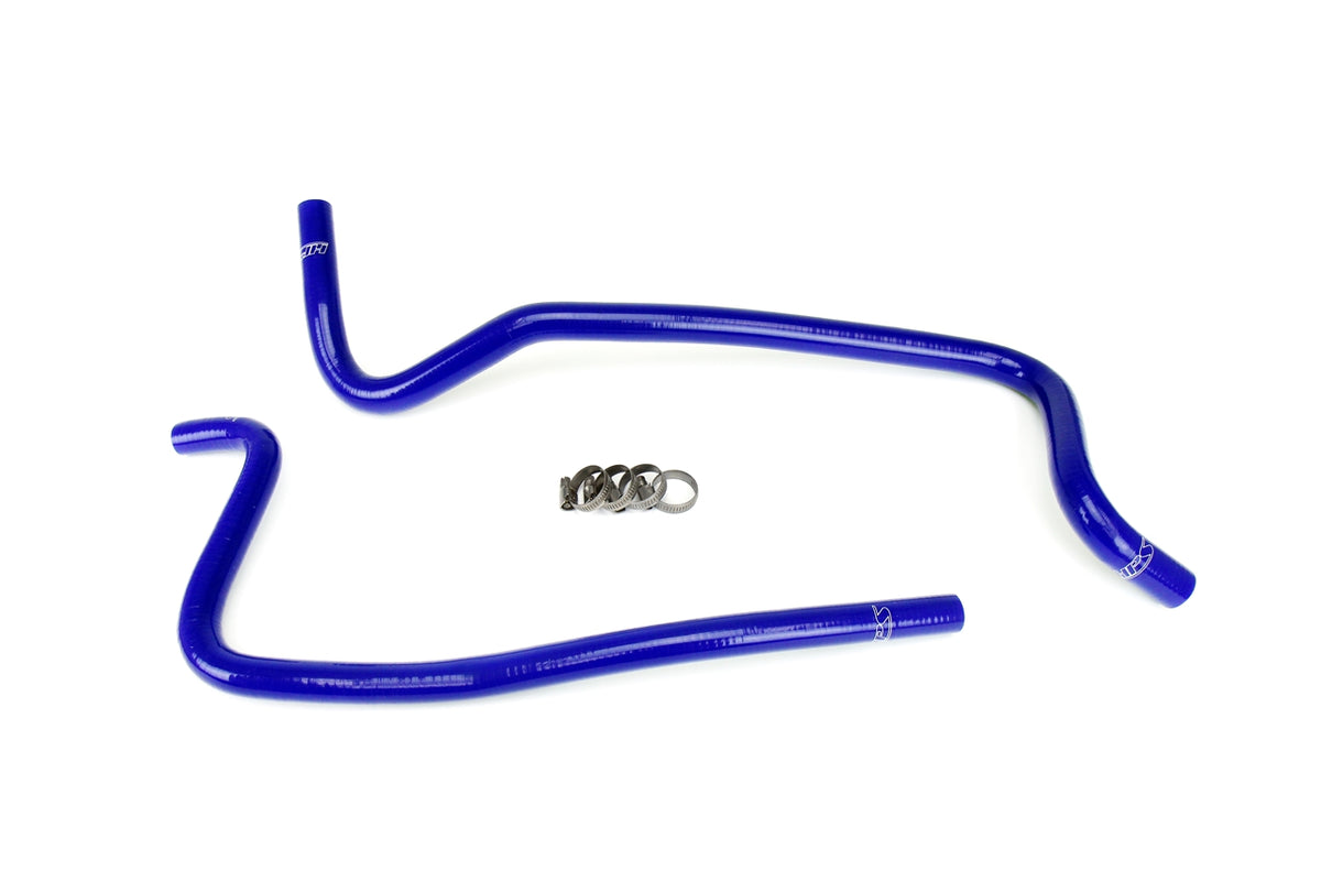 HPS Blue Reinforced Silicone Heater Hose Kit Jeep 02-06 Wrangler TJ 4.0L 57-1283-BLUE