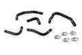 HPS Black Reinforced Silicone Heater Hose Kit Coolant Jeep 12-17 Wrangler JK & Unlimited 3.6L V6 57-1285H-BLK
