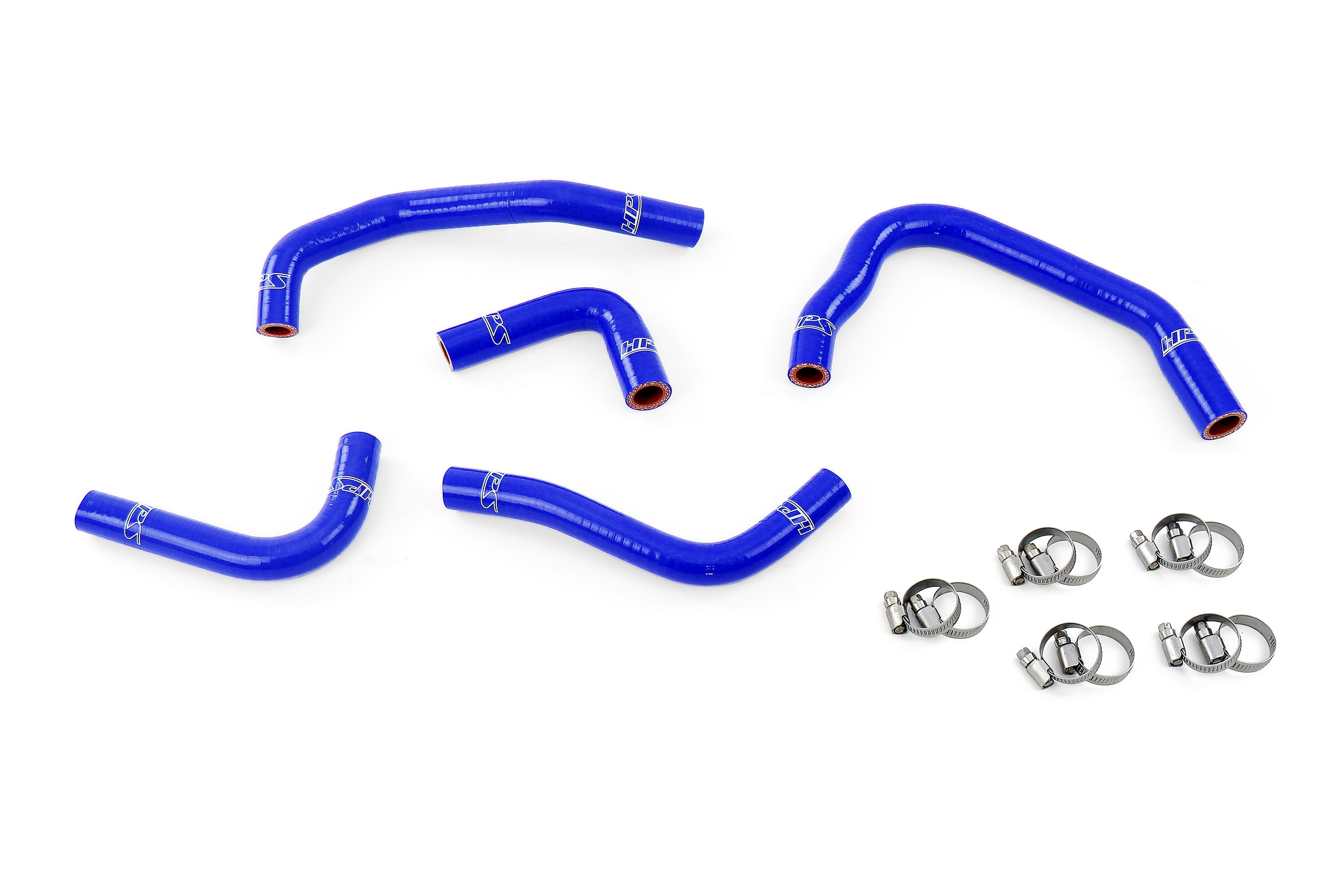 HPS Blue Silicone Heater Hose Kit 2012-2017 Jeep Wrangler JK Unlimited 3.6L V6 57-1285H-BLUE