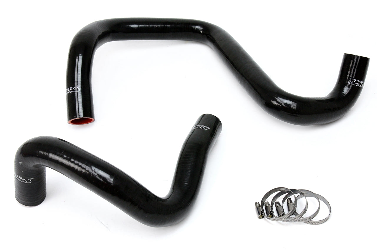 HPS Black Silicone Radiator Hose Kit 2012-2017 Jeep Wrangler JK Unlimited 3.6L V6 57-1285R-BLK