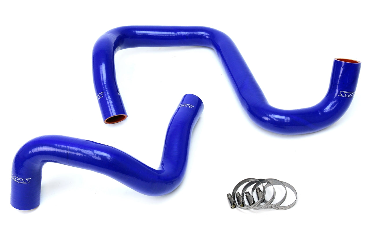HPS Blue Silicone Radiator Hose Kit 2012-2017 Jeep Wrangler JK Unlimited 3.6L V6 57-1285R-BLUE