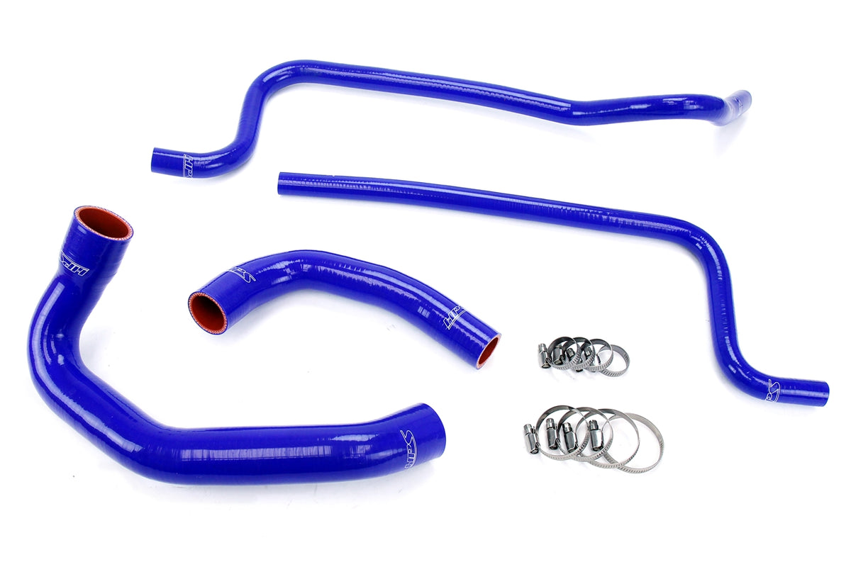 HPS Blue Reinforced Silicone Radiator + Heater Hose Kit Jeep 02-06 Wrangler TJ 4.0L 57-1292-BLUE