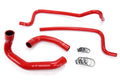 HPS Red Reinforced Silicone Radiator + Heater Hose Kit Jeep 02-06 Wrangler TJ 4.0L 57-1292-RED
