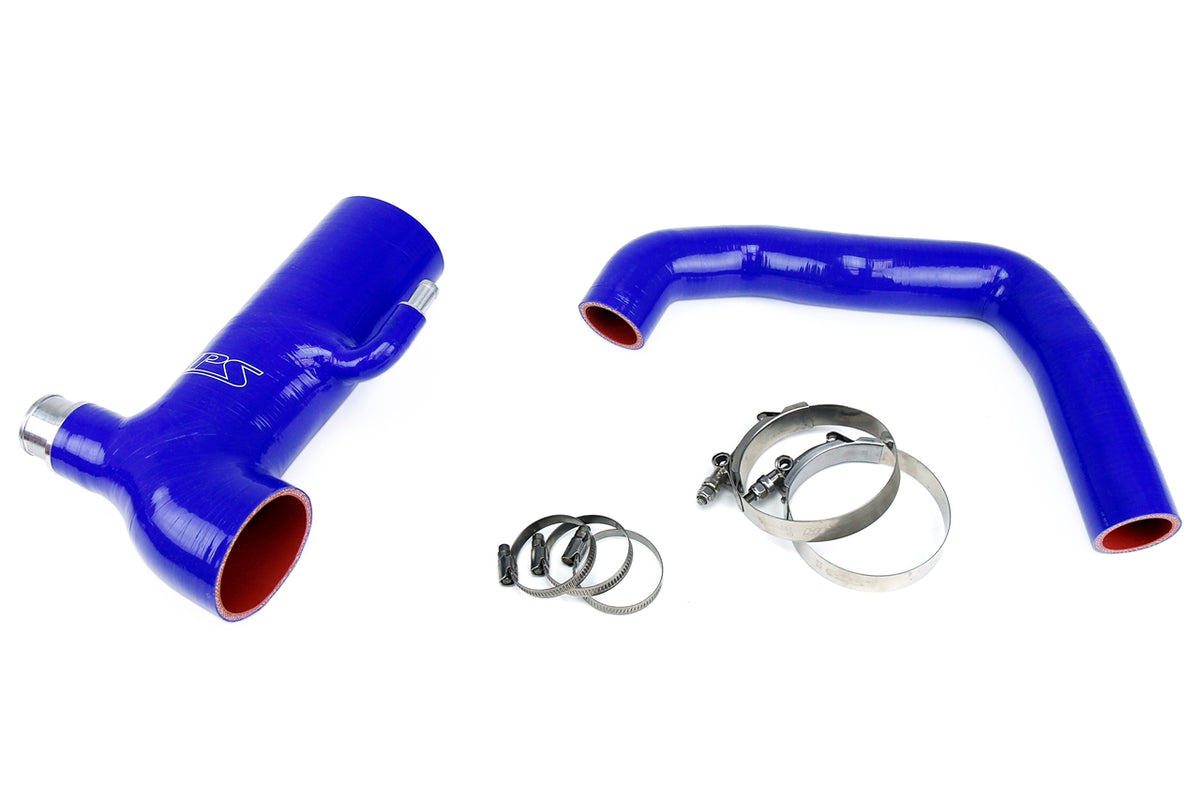 HPS Blue Reinforced Silicone Post MAF Air Intake Hose + Sound Tube 2pc Kit Subaru 13-16 BRZ 57-1293-BLUE
