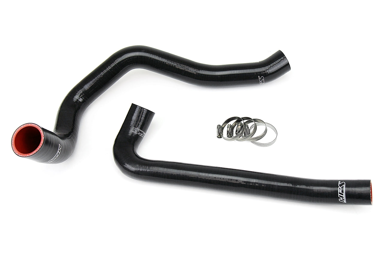 HPS Black Silicone Radiator Hose Kit 1997-2002 Jeep Wrangler 2.5L 57-1299-BLK
